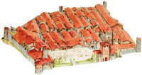 Pianta del Ricetto medioevale di Candelo